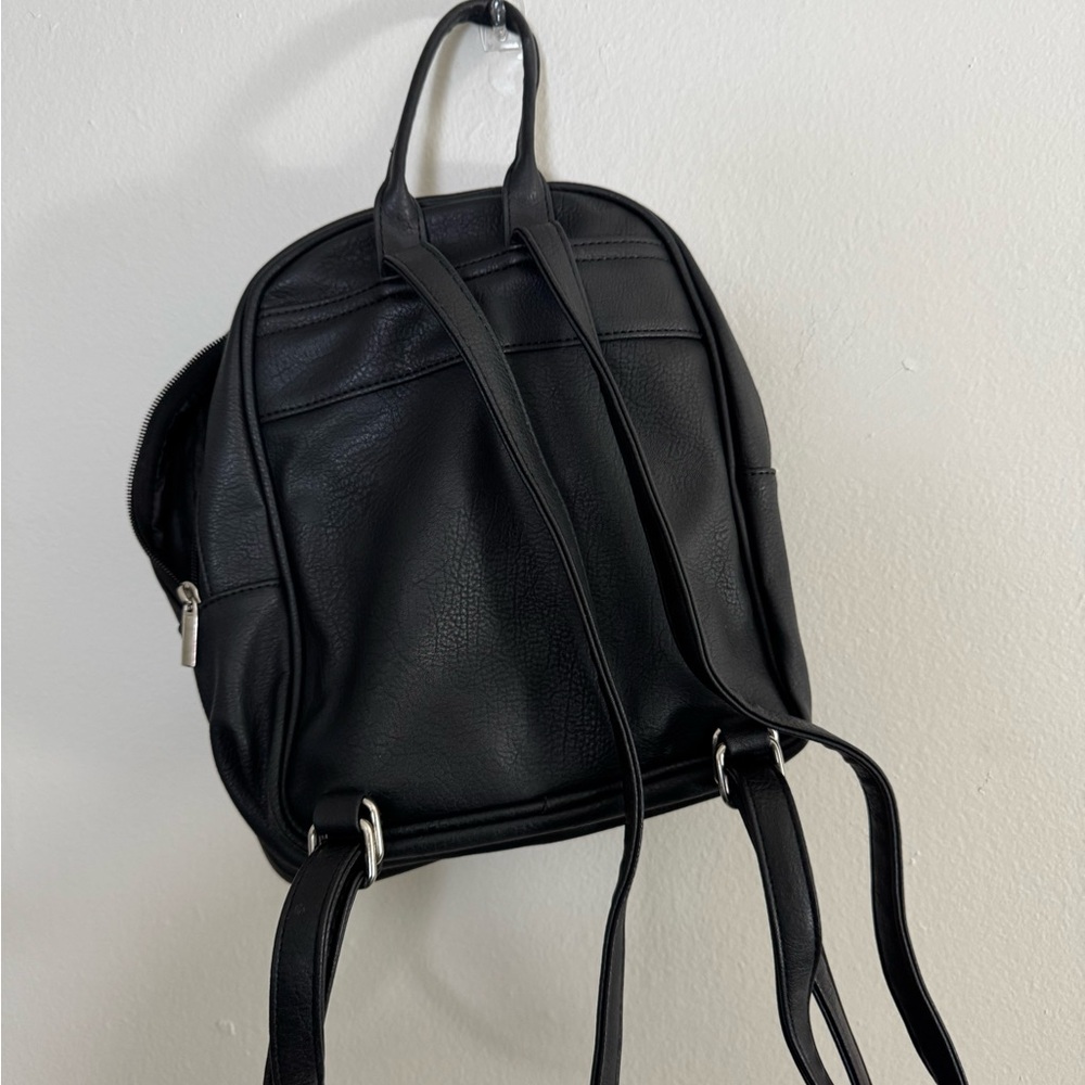Mini Black Backpack - image 2